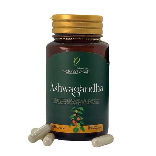 Ashwagandha Advance, frasco de 60 cápsulas