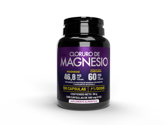 Cloruro de Magnesio Clormag 100 cápsulas