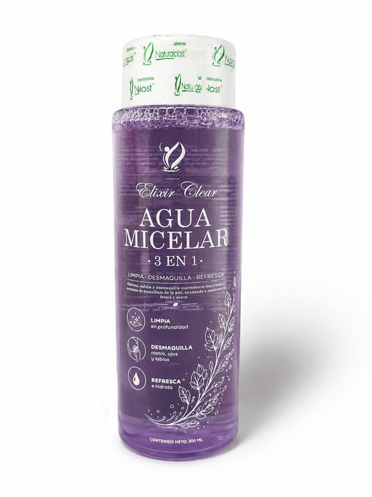 Elixir Clear Agua Micelar 3 en 1 200 ml
