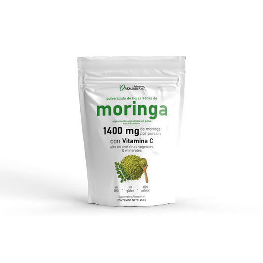 Moringa con Vitamina C en Polvo 450 g