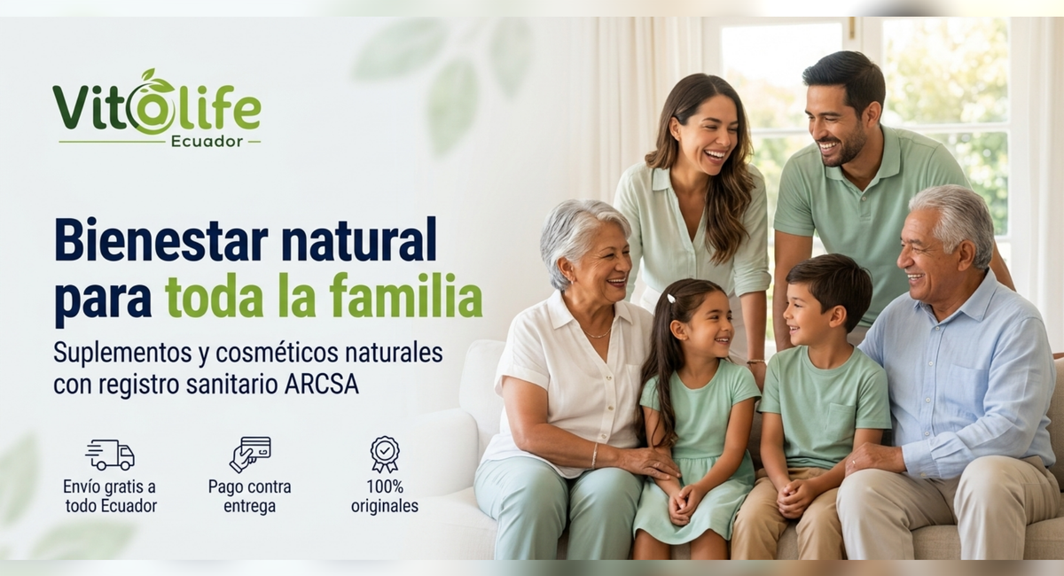Vitalife Ecuador — Bienestar natural para toda la familia