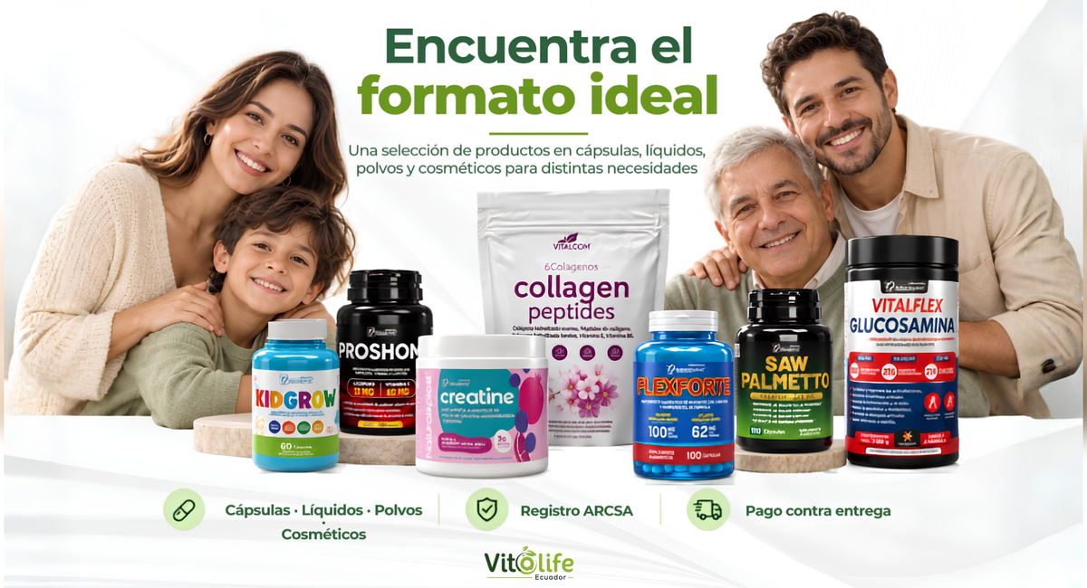 Vitalife Ecuador — Encuentra el formato ideal