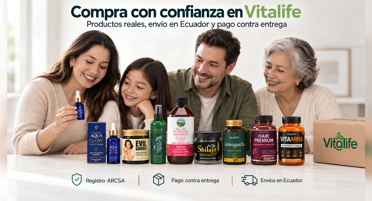 Compra con confianza en Vitalife