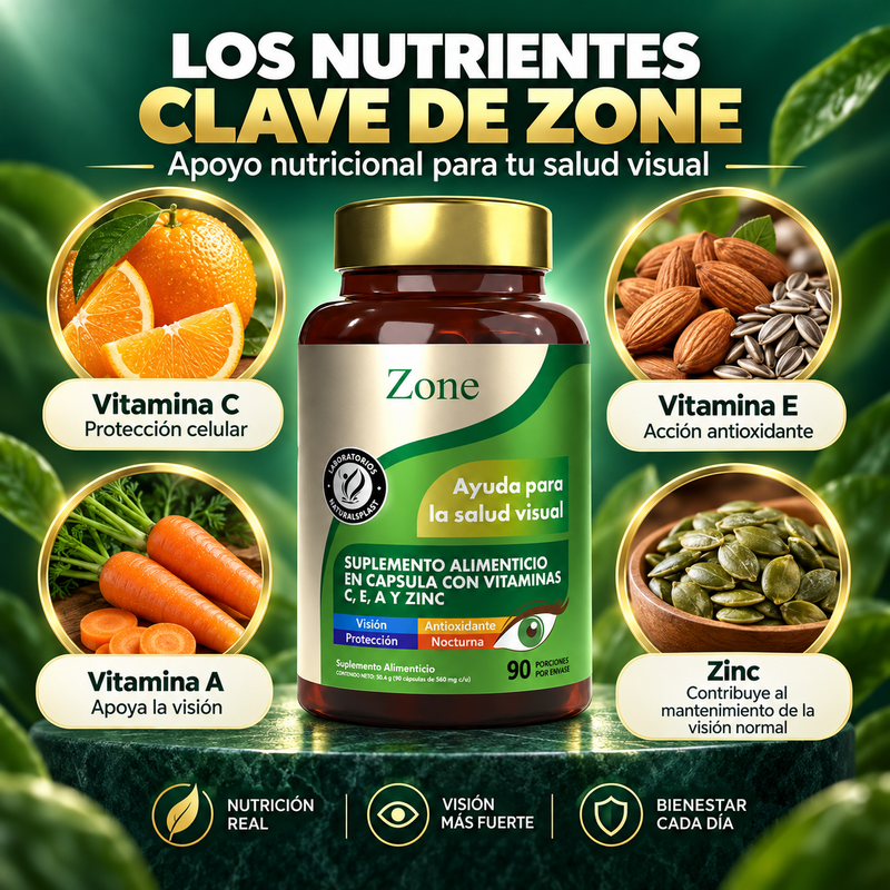 Zone - nutrientes clave