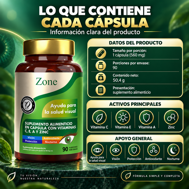 Zone - contenido por cápsula